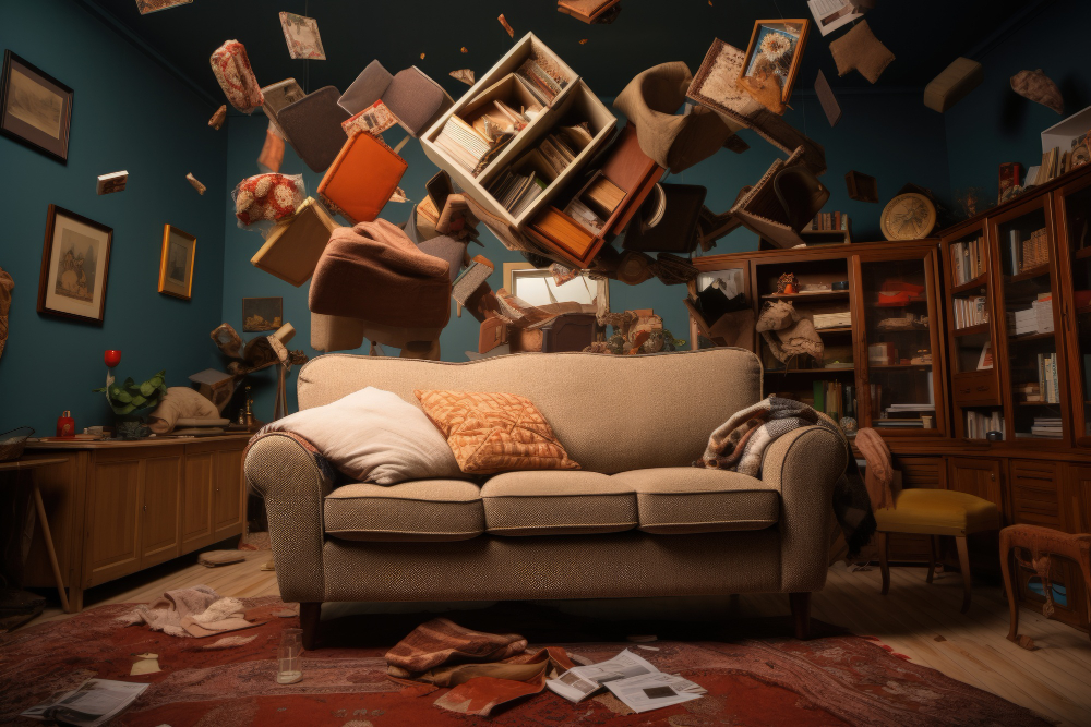 Eu realmente não sou a favor de viver em um lugar bagunçado, então, arrumo porque não gosto de bagunça, e gosto de ver como ficou.