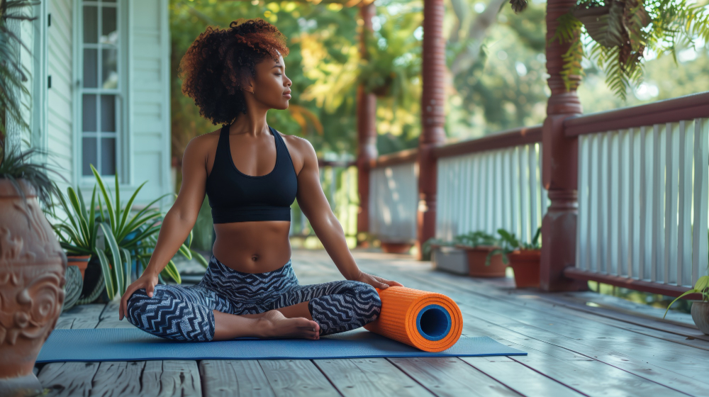 se sentar e praticar a meditação.